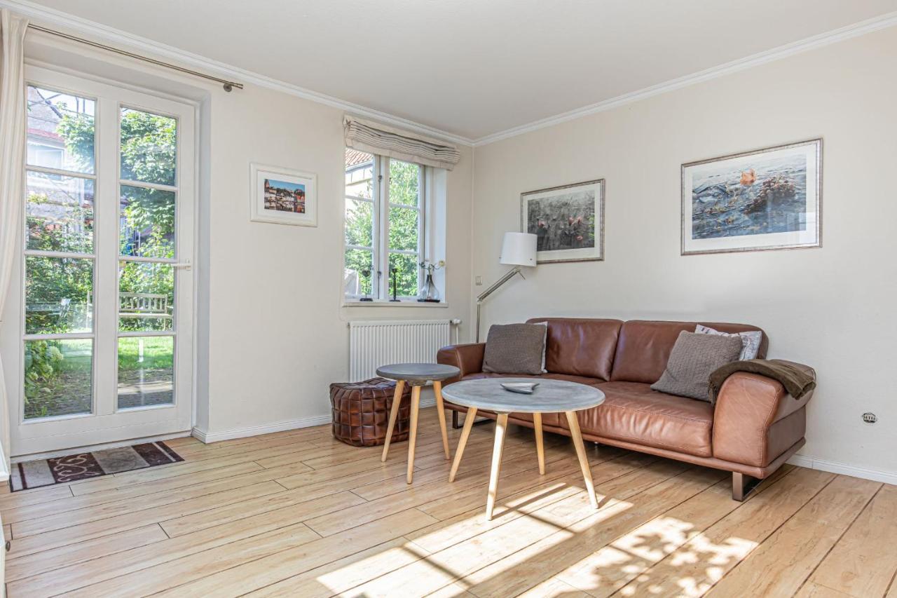 Fewo1846 - Gerty Molzen - Komfortable 2-Zimmer-Wohnung Mit Terrasse Im Stadtzentrum Flensburgo Exterior foto