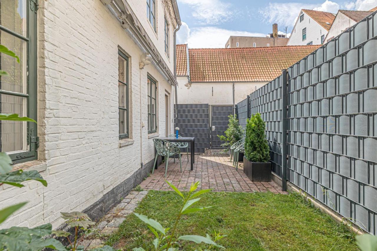 Fewo1846 - Gerty Molzen - Komfortable 2-Zimmer-Wohnung Mit Terrasse Im Stadtzentrum Flensburgo Exterior foto
